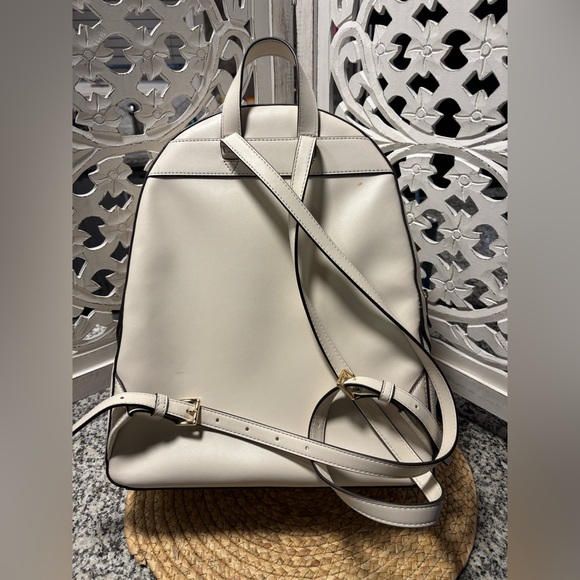 Michael Kors Light Cream Backpack - Picture 4 of 15